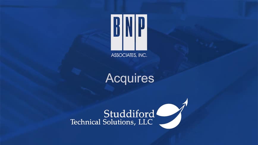 BNP Associates, Inc. Acquires Studdiford Technical Solutions, LLC (STS)